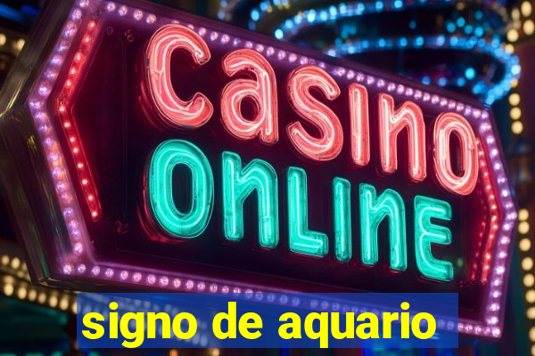 signo de aquario